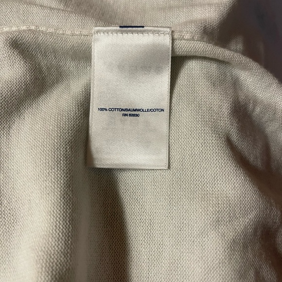 🟢Womens Medium Lands End cream cardigan - Picture 7 of 7